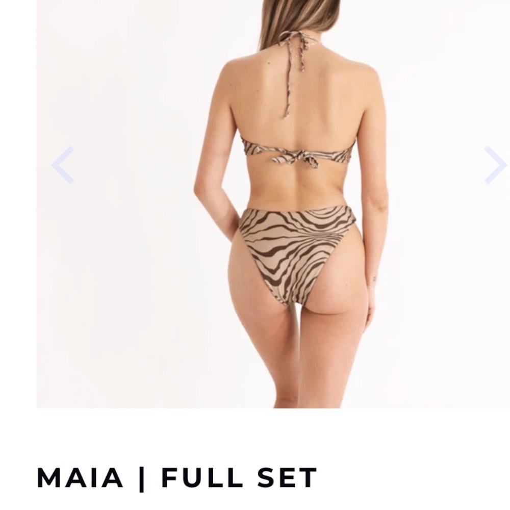 Brand new aurelle maia bikini set size small - Picture 2 of 5